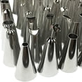 thumbnail image 2 of Mistaha Stainless Steel Cake Decorating Supplies Cake Turntable 48PCS/Set DIY Cream Tools, 2 of 8