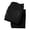 Black, variant on CutiePlusU Adult Diapers Heavy Absorption Dry Surface Disposable All Night-Black 2 Pieces (XLarge 43"-62")