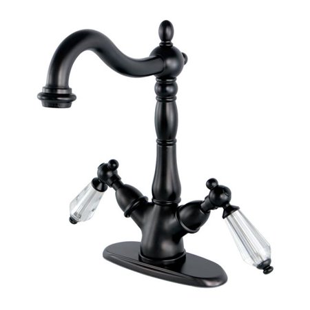 Kingston Brass Ks1495wll Vessel Sink Faucet With Deck Plate 44
