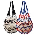 thumbnail image 3 of Basketball Net Bag Nylon Mesh Ball Storage Sack with Drawstring for Soccer Volleyball Training, 3 of 7