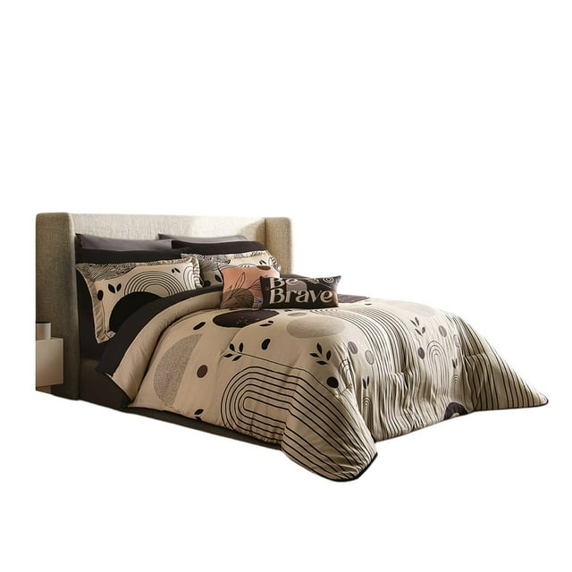 Edredón Lavable Guiza Mat-Xl/Qs Poliester Beige Concord