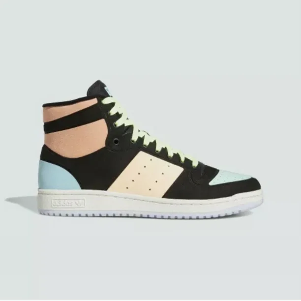 Adi - das TOP TEN RB MEN'S SHOES, FX9744, Black/Acid Mint/Ambient Sky (New in Box)