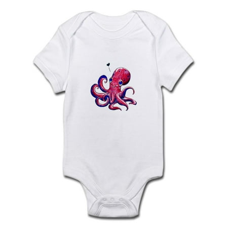 

CafePress - Squid Love Infant Body Suit - Baby Light Bodysuit