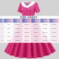 thumbnail image 2 of Dvprdro Robe de Bal pour Femme Invitée de Mariage Mode Vintage à Pois Imprimée Manches Courtes Ligne A Évasée Cocktail Fête Robe Midi, 2 of 5