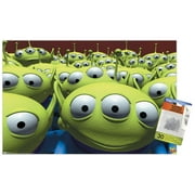Disney Pixar Toy Story - Aliens Wall Poster with Push Pins, 14.725" x 22.375"