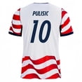 thumbnail image 2 of 2026 World Game United States National Team Soccer #10 T-Shirt Pairing With Socks Retro Style Fashion Sports T-Shirt White, 2 of 2