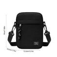 thumbnail image 3 of onlyliua Ofertas Del Día Liquidación Prime Canadá Bolso Bandolera Pequeño Tipo Bandolera para El Pecho, para El Hombro, con Una Correa, para Hombre, Mujer y Niño, con Orificio para Auriculares, 3 of 6
