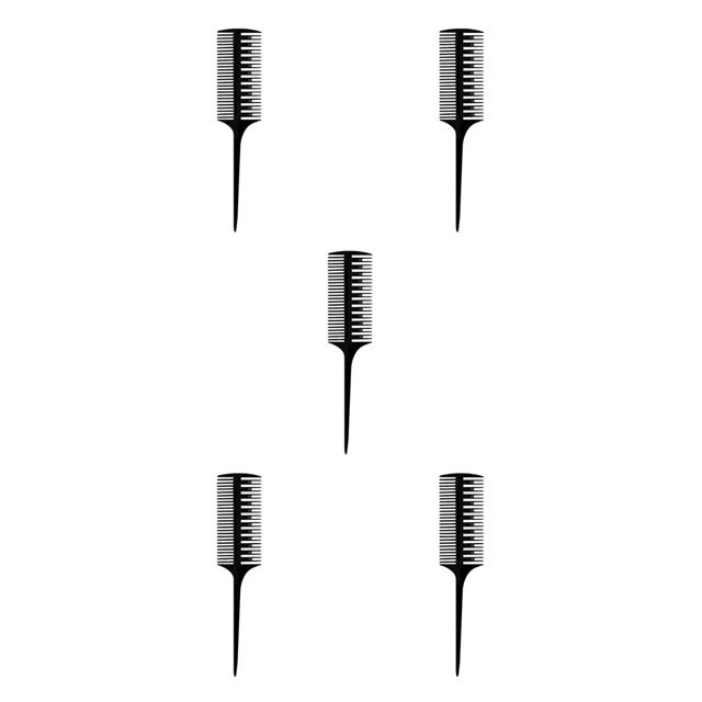 Seitruly Peine resaltador, seccionamiento de doble cara, peine para peinar el cabello, herramienta de belleza para el salón del hogar, regalos para el Type2 NO2 Seitruly CBP196770