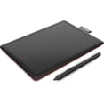 thumbnail image 2 of Wacom CTL472 Tableta One by Wacom Chica Rojo con Negro, 2 of 5