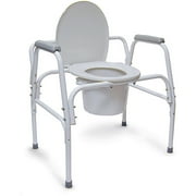 Dmi Extra-wide Heavy-duty Steel Commode