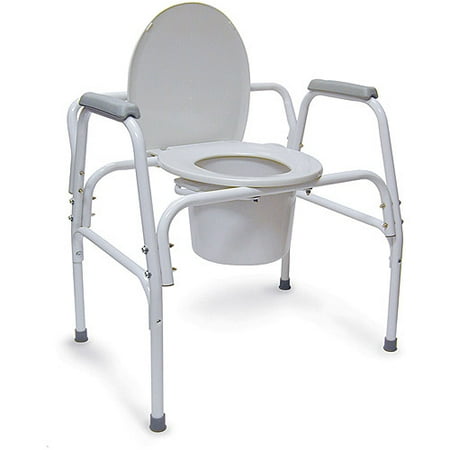 Dmi Extra-wide Heavy-duty Steel Commode