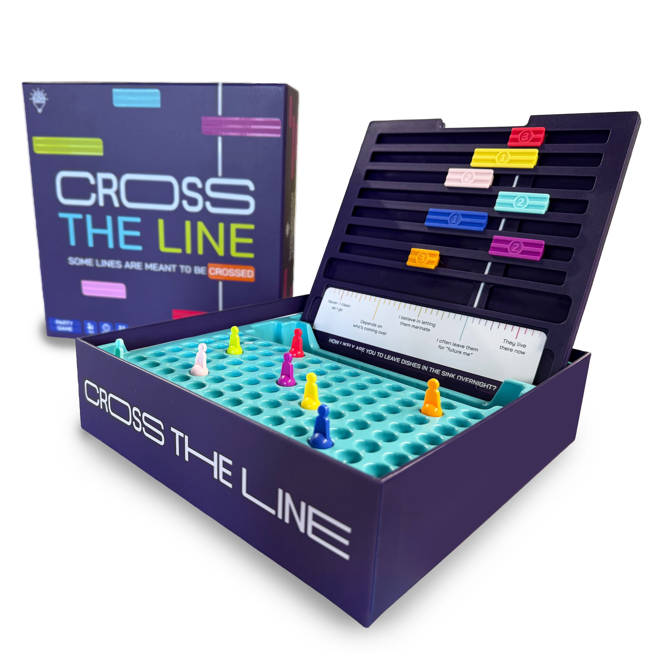 Cross the Line Interactive Party Game for Teens and Adults Ages 12+ (Walmart Exclusive)