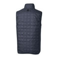 thumbnail image 3 of Men's Cutter & Buck  Anthracite SEC Gear Rainier PrimaLoft Eco Insulated Full-Zip Puffer Vest, 3 of 3