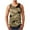 Beige, variant on Wioihee Men's Tank Top Camo Muscle Workout Gym Shirts Moisture Wicking Lightweight Summer Casual Sleeveless Shirts Khaki 10(XL)