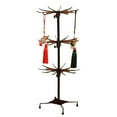 thumbnail image 4 of 3 Layer Display Rack with Rotating Feature Jewelry Display Fixture Display Holder for Scarves Hats Jewelry Alloy Texture, 4 of 11