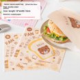 thumbnail image 1 of Papel para envolver sándwiches Papel para arroz absorbente de aceite Papel para hamburguesas Papel recubierto Papel para pan Freidora de aire Papel especial para hornear Papel para aceite, 1 of 6