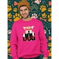 thumbnail image 2 of Corgi Fashion Dog Sweatshirt Men -Image by Shutterstock, Male x-Large, 2 of 4