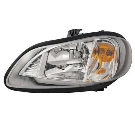 New Left Headlight Lamp - 2002-2011 Freightliner M-2 (100/106/112 MDL) New Driver Side Headlight Left Headlamp Assembly A06-51039-002
