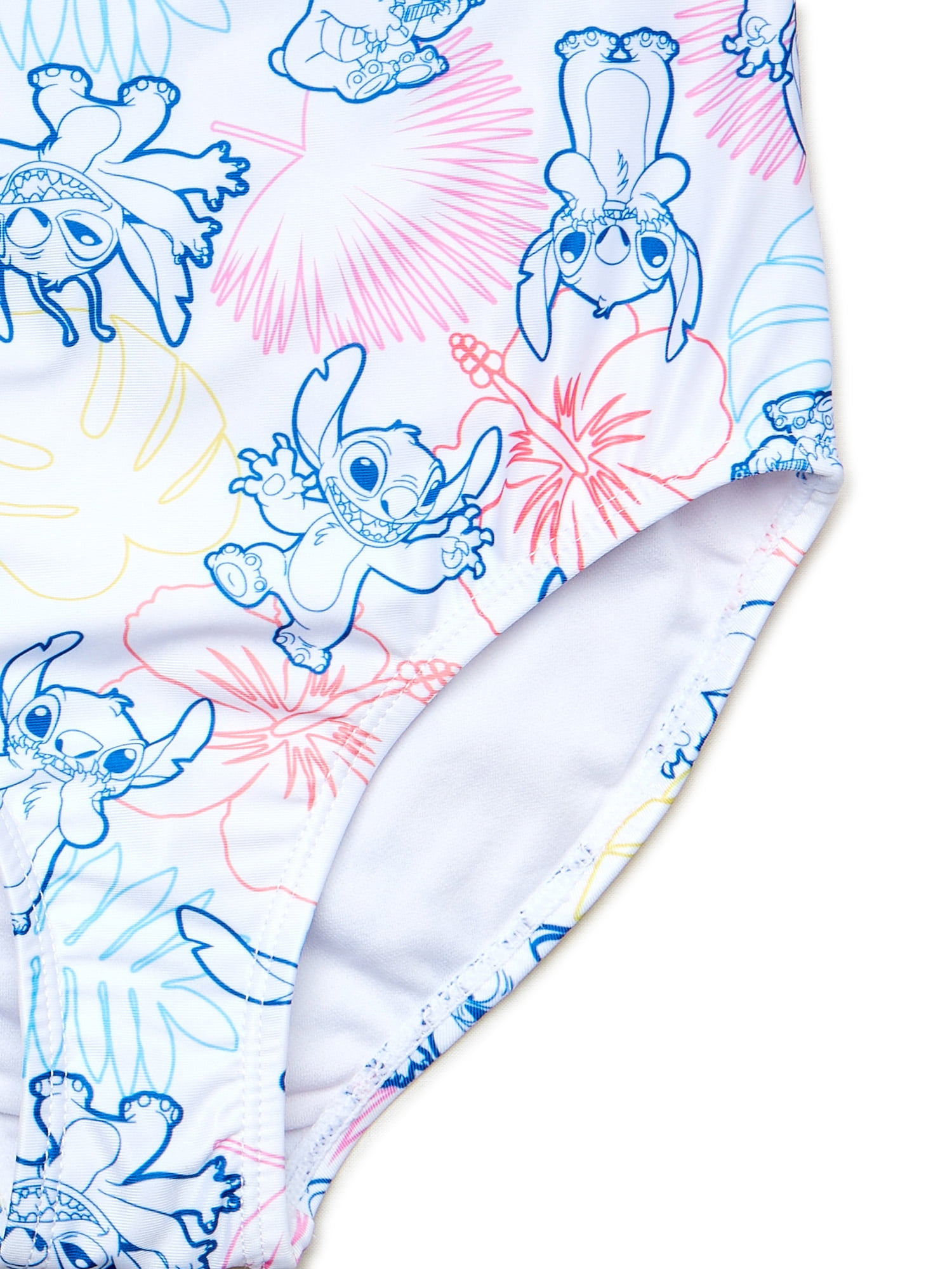 Lilo Stitch Girls One Piece Swimsuit Sizes 4 12 Walmart