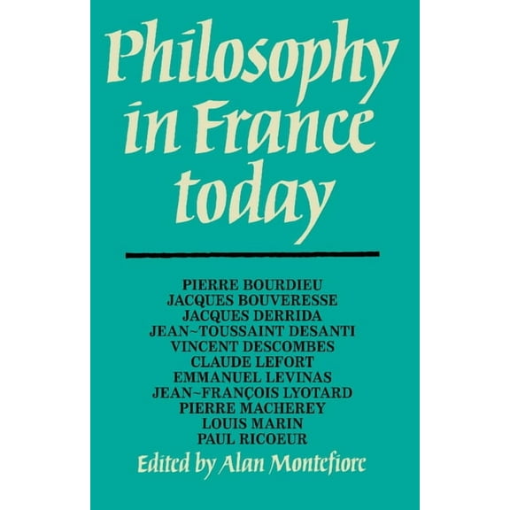 Philosophy in France Today, (Paperback)