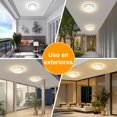 thumbnail image 2 of Lampara de Techo LED, JSXing Luz de Techo 20cm 18w Impermeable IP65 3000k/4000k/5000k,Luces de Techo Led Regulables para Rec&aacute;mara, Comedor, Cocina, Ba&ntilde;o, Balc&oacute;n, Inter, 2 of 6