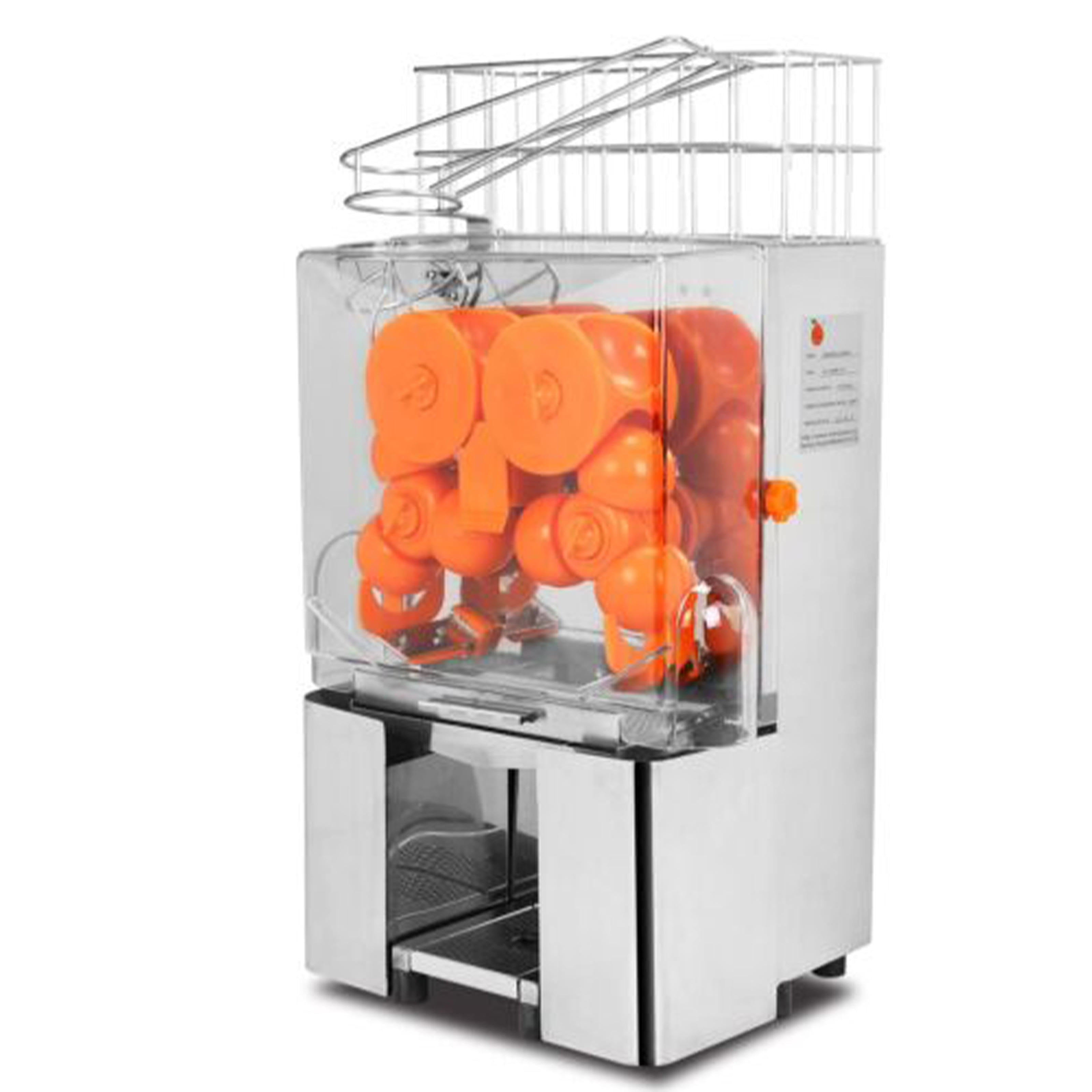 NSF 110V Commercial Orange Juicer Squeezer, Automatic Extractor, Orange Juicer Squeezer Extractor Machine 20 Oranges/ Min