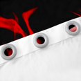thumbnail image 3 of Erosebridal Rideaux Rouges pour Salon, Manettes de Jeu Dégradées 30 %-50 % Occultants pour Chambre, Rideaux et Draperies de Jeu Vidéo (42Wx84L), Décoration de Chambre Masculine, 3 of 6