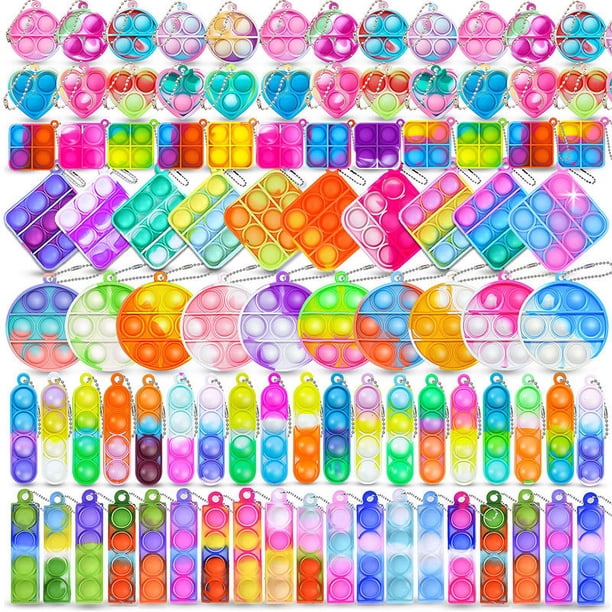 Mini llavero con colgante de mochila, juguete de descompresión musical con burbujas para los dedos, Mouse Killer Pioneer