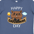 thumbnail image 4 of Inktastic Happy Groundhog Day- Cute Boys or Girls Baby T-Shirt, 4 of 5