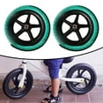 thumbnail image 6 of Vsenkes 1 Pair Balance Bike Replace Wheels 11 inch Training Bicycle Tyre Lightweight Green, 6 of 9