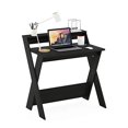 thumbnail image 5 of Furinno 16047 Espresso Modern Simplistic Criss-Crossed Home Office Study Desk, 5 of 5