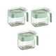 thumbnail image 1 of Caja de almacenamiento de especias de 3 piezas, botella de condimentos para accesorios de repostería del hogar verde, 1 of 9