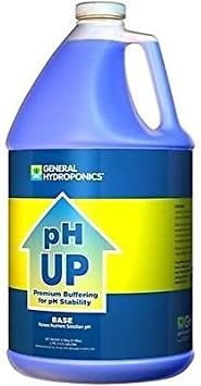 General Hydroponics pH Up Liquid Fertilizer, 1-Gallon