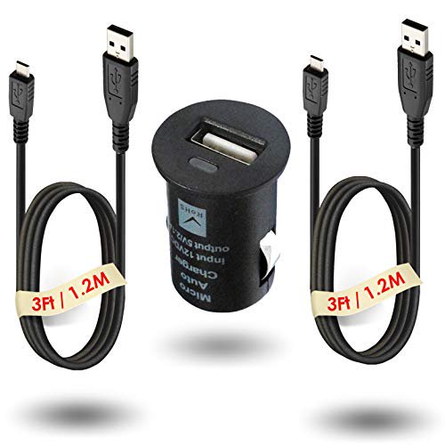 T POWER Car Adapter for 3 Ft Cable for Launch X431 X431 V+ Pro Mini - Advanced Universal X-431 Automotive Diagnostic Tool OBD2 Scanner Code Reader Power Supply