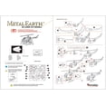 thumbnail image 4 of FASCINATIONS Uh-1 Huey Helicopter Plane 3 D Metal Earth Model Kit, 4 of 5