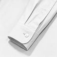 thumbnail image 4 of StSilkitty Button down Shirts for Men Long Sleeve Stand Collar Dress Shirt with Pocket Lightweight Soft Office Work Tops, 4 of 7