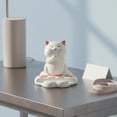 thumbnail image 4 of predolo Soporte de Móvil con Forma de Gato Diseño Adorable Figura de Gato Soporte para Teléfono Multifuncional Decoración Del Hogar para Oficina, Tocador, 4 of 9