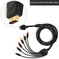 thumbnail image 3 of Component Audio Video Cable for PS2 / PS3 / PS3 Slim, HD Multi Out Composite RCA Audio Video Cable for PS3 (6 Feet), 3 of 7