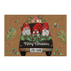 thumbnail image 5 of Felpudo de entrada con payaso verde Grinch, alfombra navideña para fiestas, alfombra decorativa para exteriores, alfombra para entrada de baño, 5 of 5