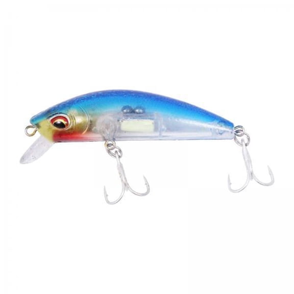 GARENDE 2xFishing Lures Surface Tackle Topwater Lure Poppers Swimbait for Bass Pike Blue Back 2 Pcs