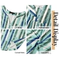 thumbnail image 5 of Fantaslook 3/4 Sleeve Plus Size Tops for Women Henley Neck Button Blouses Dressy Floral Tunic Work Shirts L-5XL, 5 of 9