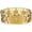 1-Gold, variant on Vintage Stainless Steel Cross English Bible Lords Prayer Link Wrist Bracelet For Men,Gold/Black/Silver