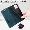 thumbnail image 4 of Funda de cuero con tapa y ventosa para Xiaomi Redmi 9 9A 9C 9T 10 10C 12C 13C Redmi Note 8 9S 10S 11S 12 13 Pro Funda de billetera de lujo, 4 of 5
