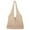 B-Khaki, variant on Crochet Mesh Beach Tote Bag Summer Vacation Aesthetic Shoulder Bag Handbags Boho Knit Bag for Women