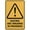 Warning Sign 5, variant on Beware Ginger Cat On Duty 8"x12" Iron Poster Painting Tin Sign, Home Office Kitchen Bar Cafe Garden Farm Farmhouse Wall Decor, Cat Decor Sign