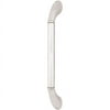 Carex Chrome Bathroom Safety Wall Grab Bar, 12", for Bath and Shower, 400 lb Weight Capacity