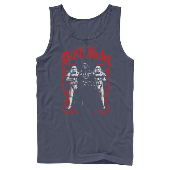 Mens Star Wars Darth Vader and Stormtrooper Pose Tank Top