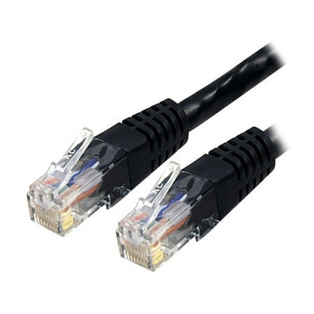 UPC: 0065030804165 | StarTech.com 35 ft Black Molded Cat6 UTP Patch Cable – ETL Verified