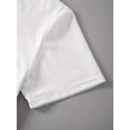 thumbnail image 3 of T-shirt à Col Rond Imprimé Lettre, Haut à Manches Courtes pour Femmes, Style Sport Décontracté, 3 of 7