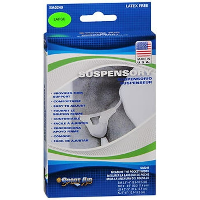 Scott Specialties Suspensory With Elastic Waist Band, Large Fits 4.5 Inches-5 Inches 1 each